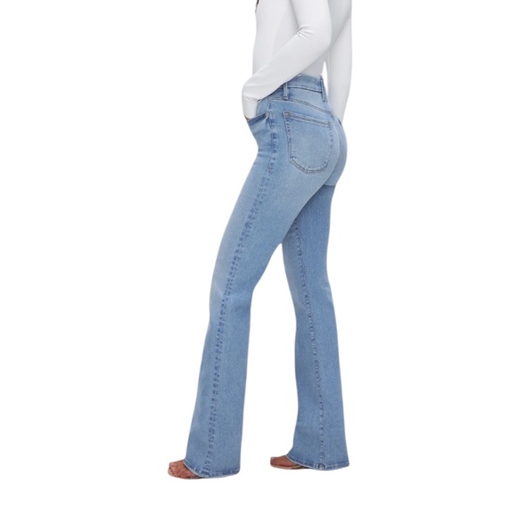 Good American Blue Flare Jeans - Picture 2 of 10